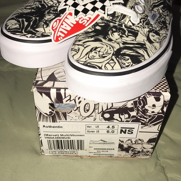 vans marvel collab